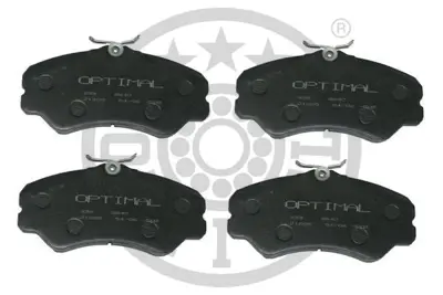 OPTIMAL BP-09640 Fren Balata Seti Diskli Fren Ducato Kasten290 -Ducato Panorama290 -Ducato Pritsche/Fahrgestell290 9940099