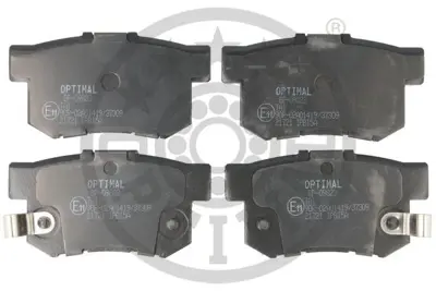 OPTIMAL BP-09823 Fren Balata Seti Diskli Fren Acura: Legend-Legend Coupe-Legend Iı-Legend Iı Coupe-Legend Iııaccord 43022SZ3E50 GBP90331