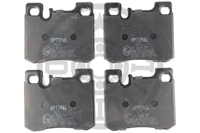 OPTIMAL BP-09876 Fren Balata Seti Diskli Fren 190w201 -C-Klassew202 -C-Klasse Kombis202 -Coupec124 -E-Klassew124 -E-K A0024200999