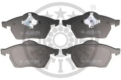 OPTIMAL BP-10065 Fren Balata Seti Diskli Fren Galaxywgr Alhambra7v8-7v9 Sharan7m8-7m9-7m6 7M0698151 7M0698151B 95VWX24021AA