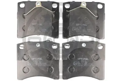 OPTIMAL BP-10111 Fren Balata Seti Diskli Fren Transporter T4 Bus70xb-70xc-7db-7dw-7dk -Transporter T4 Kasten70xa -Tra 7D698151B