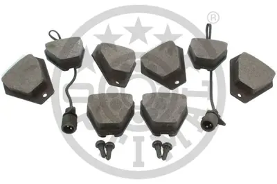 OPTIMAL BP-10339 Fren Balata Seti Diskli Fren 1004a-C4 -100 Avant4a-C4 -A64a-C4 -A6 Avant4a-C4 -A84d2-4d8 4D0698151D