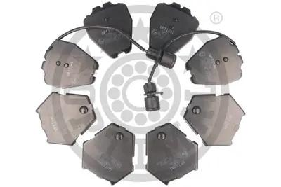 OPTIMAL BP-10483 Fren Balata Seti Diskli Fren A64b2-C5 -A6 Avant4b5-C5 -A84d2-4d8 4D0698151S