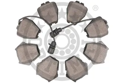 OPTIMAL BP-10483 Fren Balata Seti Diskli Fren A64b2-C5 -A6 Avant4b5-C5 -A84d2-4d8 4D0698151S