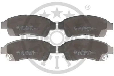 OPTIMAL BP-12064 Fren Balata Seti Diskli Fren Corolla E11 -Corolla Compact E11 -Corolla Liftback E11 -Corolla Wago 446512540