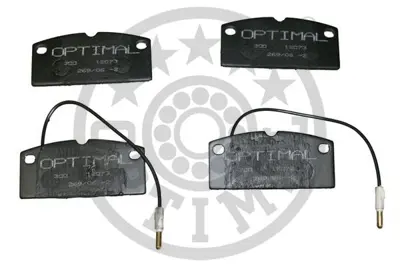 OPTIMAL BP-12073 Fren Balata Seti Diskli Fren Aıxam: 400-500-A.721-A.741-A.751lıgıer: Ambra-Be Up-Novapıaggıo: M500 