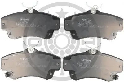 OPTIMAL BP-12089 Fren Balata Seti Diskli Fren Pt Cruıserpt -Pt Cruıser Cabriolet 