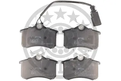 OPTIMAL BP-12096 Fren Balata Seti Diskli Fren A4 Avant8d5-B5 Galaxywa6 -Galaxywgr Alhambra7v8-7v9 -Ibıza Iv6l1 Sha 7M3698451B 7M3698451E 8D0698451B YM2J2M008AA