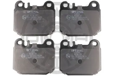 OPTIMAL BP-12099 Fren Balata Seti Diskli Fren Maseratı: Quattroporte Vm-Klassew163 A1634201120