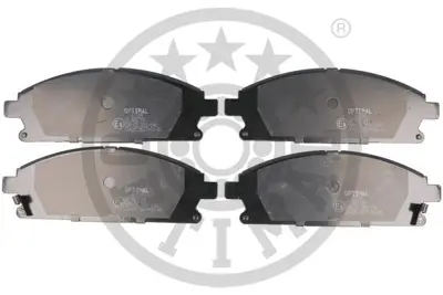 OPTIMAL BP-12125 Fren Balata Seti Diskli Fren Infınıtı: Q45 I-Qx4pathfınder Iır50 -X-Traılt30 D10608H785