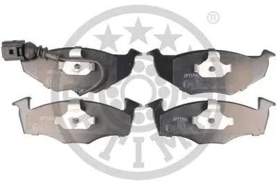 OPTIMAL BP-12172 Fren Balata Seti Diskli Fren Fabıa542 -Fabıa6y2 -Fabıa Combi545 -Fabıa Combi6y5 -Fabıa Praktik-Fabıa 6Q0698151B