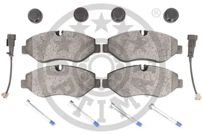 OPTIMAL BP-12302 Fren Balata Seti Diskli Fren Cabstarrenault Trucks: Maxity 7485116333 D1060MB60A