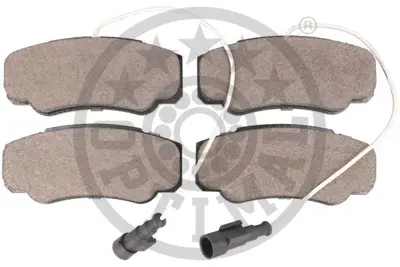OPTIMAL BP-12303 Fren Balata Seti Diskli Fren Cabstarrenault Trucks: Maxity 5001868608 D4060MA000