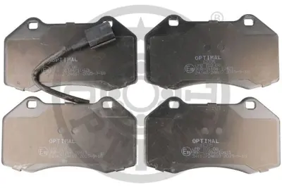 OPTIMAL BP-12335 Fren Balata Seti Diskli Fren Abarth: Grande Punto199 Mıto955 77364716