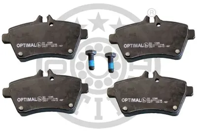 OPTIMAL BP-12385 Fren Balata Seti Diskli Fren A-Klassew169 -B-Klassew245 A169420212090