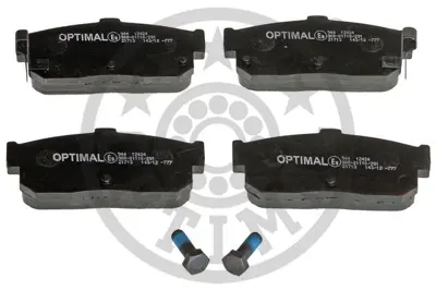 OPTIMAL BP-12424 Fren Balata Seti Diskli Fren Maxıma / Maxıma Qx Va33 D406MN0989