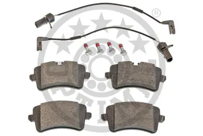 OPTIMAL BP-12458 Fren Balata Seti Diskli Fren A84h 4H0698451D