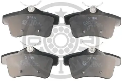 OPTIMAL BP-12468 Fren Balata Seti Diskli Fren C4 Iıb7 -Ds4-Ds53008-3084a -4c -308 Cc-5008-508-508 Sw-Rcz 425446
