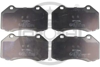 OPTIMAL BP-12474 Fren Balata Seti Diskli Fren Clıo Iııbr0/1-Cr0/1 -Grand Sc Nıc Iıjm0/1 -Megane Iıbm0/1 -Cm0/1 -Meg 7701208218