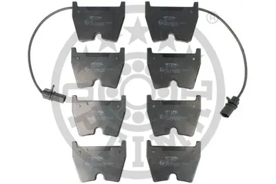 OPTIMAL BP-12517 Fren Balata Seti Diskli Fren Phaeton3d 3D0698151A