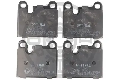 OPTIMAL BP-12535 Fren Balata Seti Diskli Fren 911-911 Cabriolet-911 Targa 91135295003