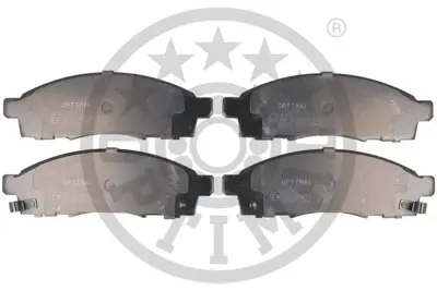 OPTIMAL BP-12537 Fren Balata Seti Diskli Fren Evalıa Bus-Nv200 Kasten/Kombi D1060JX50B