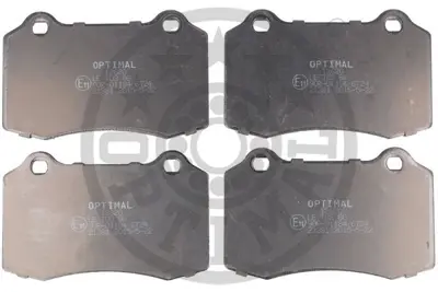 OPTIMAL BP-12620 Fren Balata Seti Diskli Fren Ds3focusdaw-Dbw 1329156 4254C6
