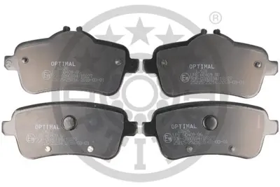 OPTIMAL BP-12626 Fren Balata Seti Diskli Fren Gl-Klassex166 -M-Klassew166 A0074208220