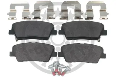 OPTIMAL BP-12631 Fren Balata Seti Diskli Fren Equus / Centennıal-Genesısdh -Genesıs Coupe-Grand Santa F -Santa F Iıc 583022WA70 583023NA91