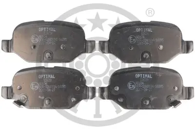 OPTIMAL BP-12639 Fren Balata Seti Diskli Fren Panda312 -319 -Panda Van312 77366388