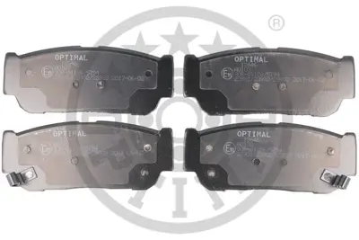OPTIMAL BP-12646 Fren Balata Seti Diskli Fren Sorento Usa Sport Utility-Sorento Ijc Kyron-Rextongab -Rexton W-Rod 4841321B10 583023EUOO