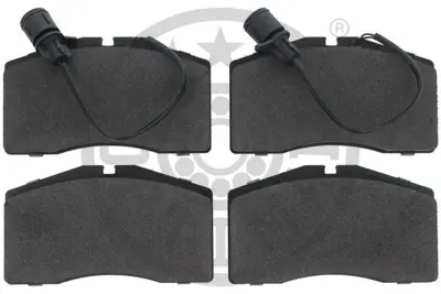 OPTIMAL BP-12736 Fren Balata Seti Diskli Fren A84d2-4d8 4D0698151Q