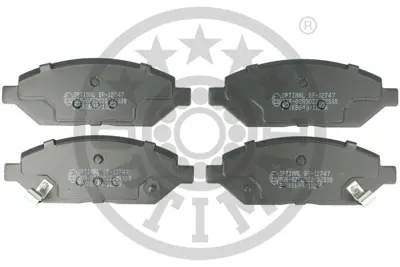 OPTIMAL BP-12747 Fren Balata Seti Diskli Fren Karlc16 ; Vıvac16 95526463