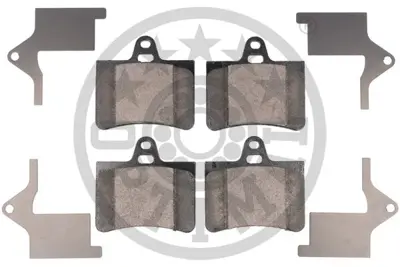 OPTIMAL BP-83000 Fren Balata Seti Diskli Fren C5 Idc -C5 I Breakde -C5 Iırc -C5 Iı Breakre 425334