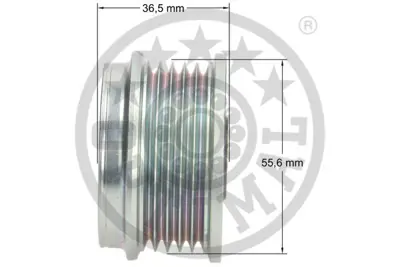 OPTIMAL F5-1002 Alternatör Serbest Hareketi A48d2-B5 -A4 Avant8d5-B5 -A64b2-C5 -A6 Avant4b5-C5 Superb3u4 Passat3b2 38903119P