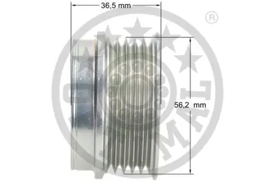 OPTIMAL F5-1006 Alternatör Kasnağı Rulmanlı Passat 96-05 -A4 01-04 -A6 97-05 -Superb 1.6-1.8-19tdı 38903119M