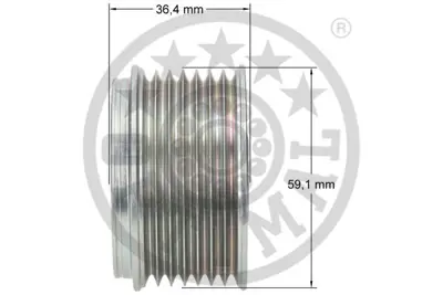 OPTIMAL F5-1021 Alternatör Serbest Hareketi Transıt Busfd -Fb -Fs -Fz -Fc -Transıt Kastenfa -Transıt P 