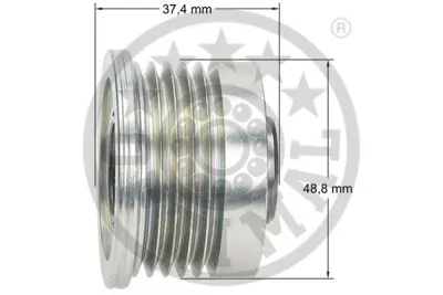OPTIMAL F5-1036 Alternatör Serbest Hareketi Interstar Busx70 -Interstar Kastenx70 -Prımastar Busx83 -Prımastar Kaste 2315100Q0A 31251073 4417573 8200584039