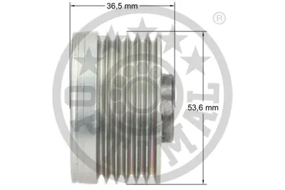 OPTIMAL F5-1037 Alternatör Serbest Hareketi Grande Punto199 77363954