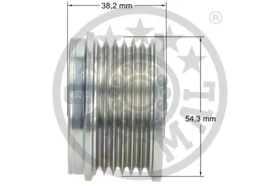 OPTIMAL F5-1046 Alternatör Kasnağı Rulmanlı Ducato-Sucudo-Boxer-Jumper-Partner-Berlıngo 2.0 Hdı 02 Mondeo 07 30667687 77362558