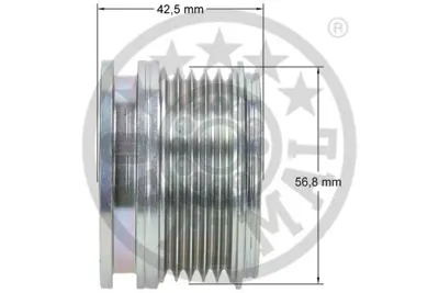 OPTIMAL F5-1079 Alternatör Serbest Hareketi Bls-Bls Wagonsıgnum-Vectra C-Vectra C Caravan-Vectra C Gts-Zafıra Ba05 1204376