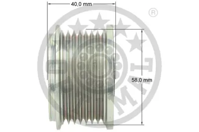 OPTIMAL F5-1080 Alternatör Serbest Hareketi Hıace Iv Bus H1 - H2 -Hıace Iv Kastenlxh1 -Rzh1 -Lh1 -Hılux Vı Pick-Up 2741530020