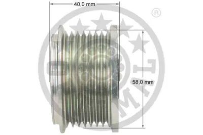 OPTIMAL F5-1084 Alternatör Serbest Hareketi Is Iıgse2 -Ale2 -Use2 Aurıs E15 -Aurıs E18 -Aurıs Tourıng Sports E18 2741530010