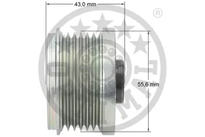 OPTIMAL F5-1087 Alternatör Serbest Hareketi S40 Ivs -V40 Kombivw 9472909