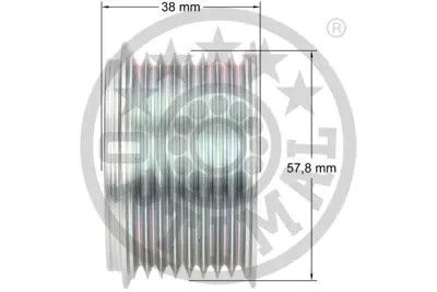 OPTIMAL F5-1089 Alternatör Serbest Hareketi Ram 2500 Pick-Upd1-Dc-Dh-Dm-Dr 
