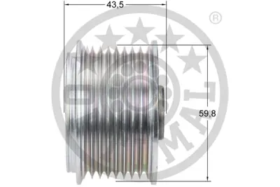 OPTIMAL F5-1117 Alternatör Serbest Hareketi Ram 3500 Usa 