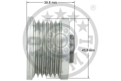 OPTIMAL F5-1127 Alternatör Serbest Hareketi Jukef15 -Qashqaı / Qashqaı 2 Ij10-Jj10 -Tııda Schr Gheckc11 -Tııda Stuf 23151JD20A