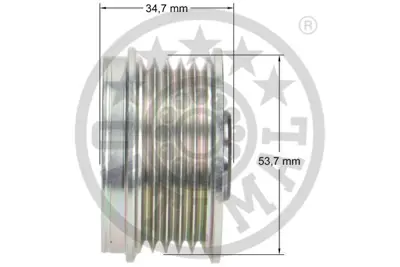 OPTIMAL F5-1135 Alternatör Serbest Hareketi Corsa D-Merıva Bcorsa Mk Iııd L 8 -Merıva Mk Iıb 1204184