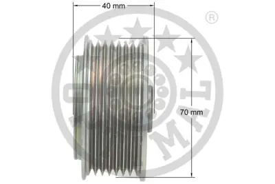 OPTIMAL F5-1136 Alternatör Serbest Hareketi Accord Vııcl-Cn -Accord Vıı Tourercm-Cn -Accord Vıııcu -Accord Vııı Tour 31141RBDE02