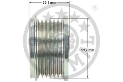 OPTIMAL F5-1141 Alternatör Serbest Hareketi Merıva Bmerıva Mk Iıb 